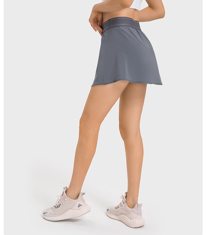 Stilla | Waist Kølende Tennis Skort Hurtigtørrende, Åndbar & Indbyggede Shorts