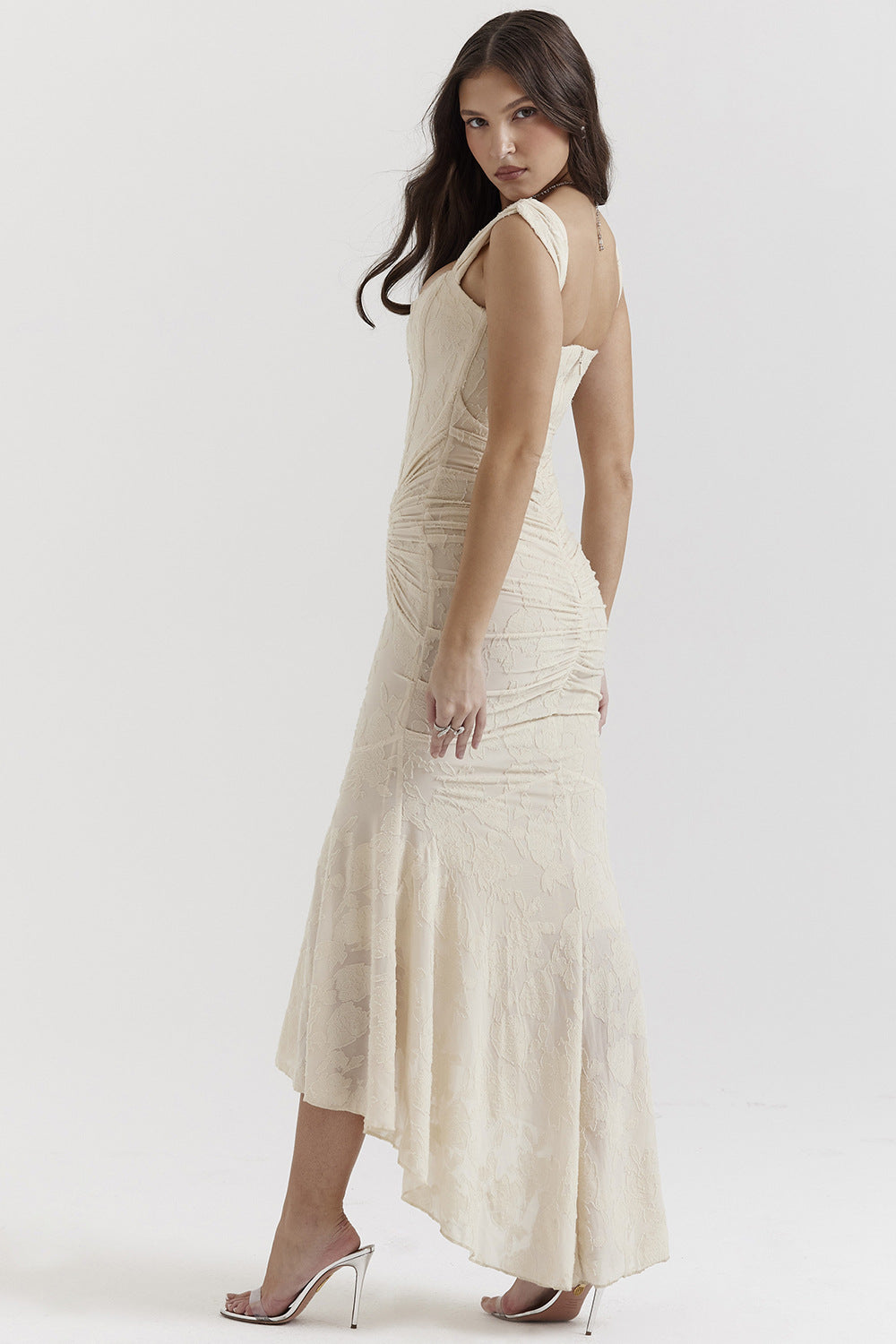 Stilla | Lange blomsterrobe Charlotte