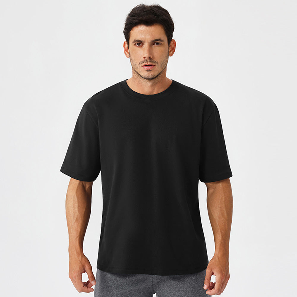 Herrer Åndbart funktionsshirt med Cool-Dry teknologi og frit snit Stilla