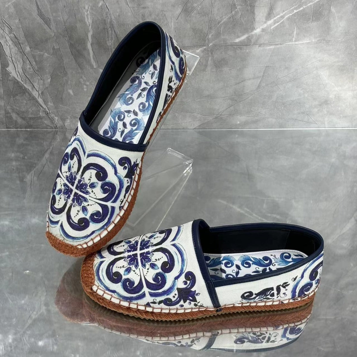 Femme Dekorative Slip-On Espadrilles Stilla