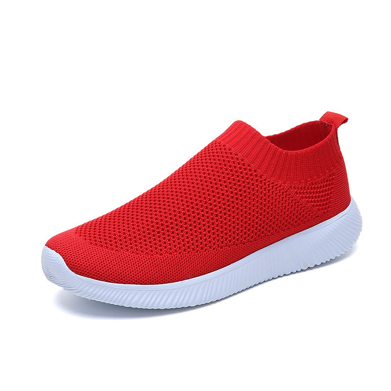 Dame Åndbare Slip-On Sportssko med elastisk Overdel Stilla
