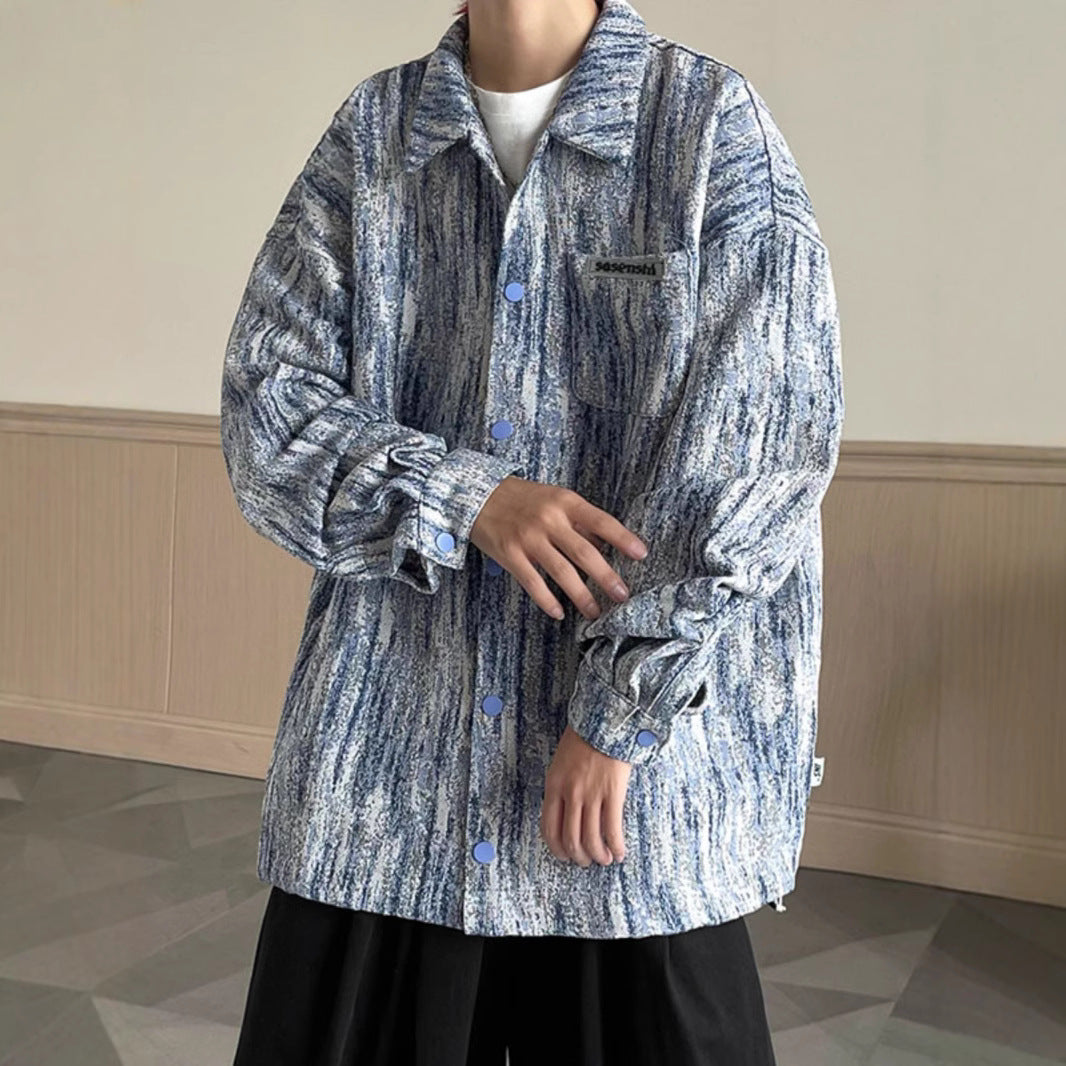 Dame plus size jakke i struktureret stof Stilla