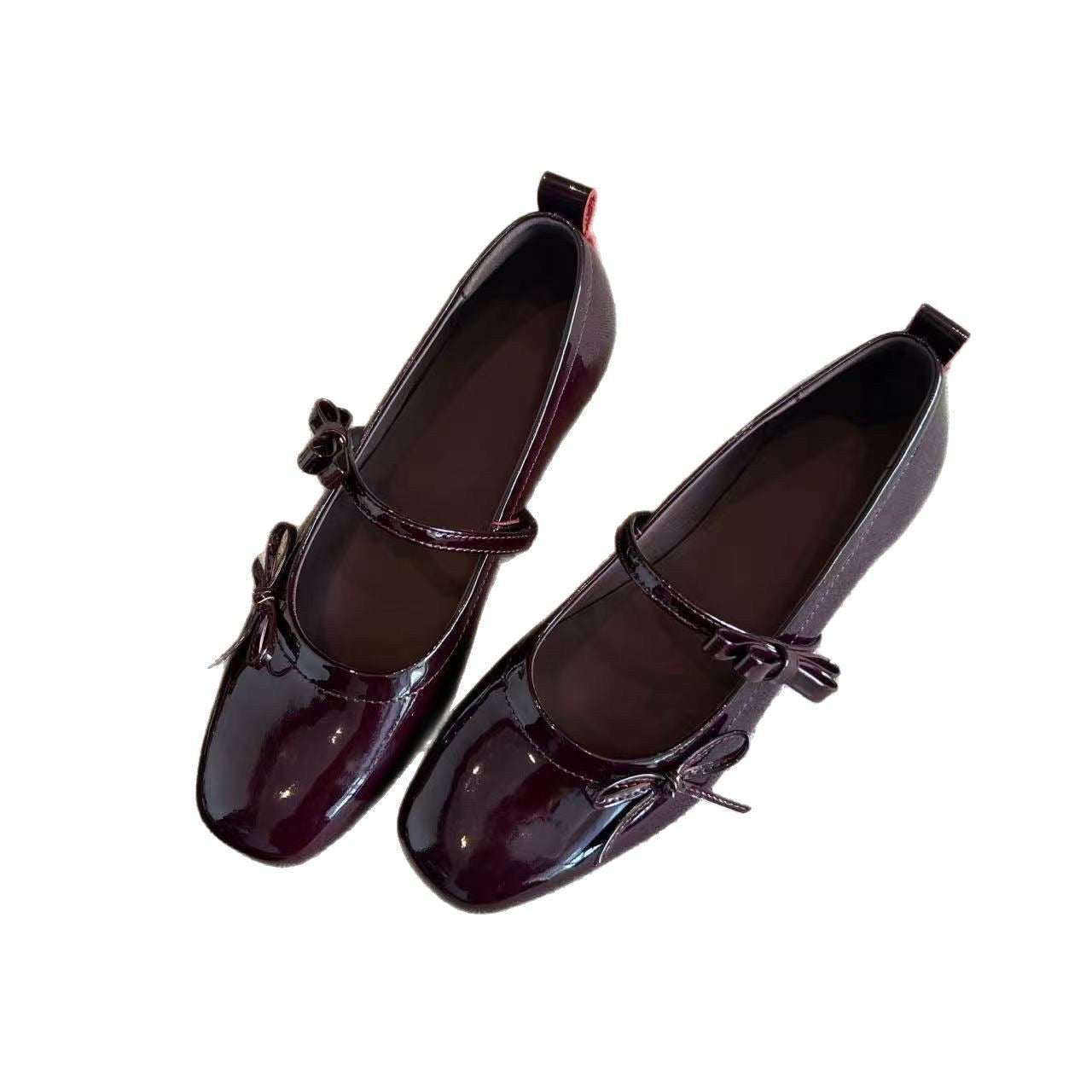 Kvinder Artistic Mary Jane Ballerinas med sløjfedetalje Stilla