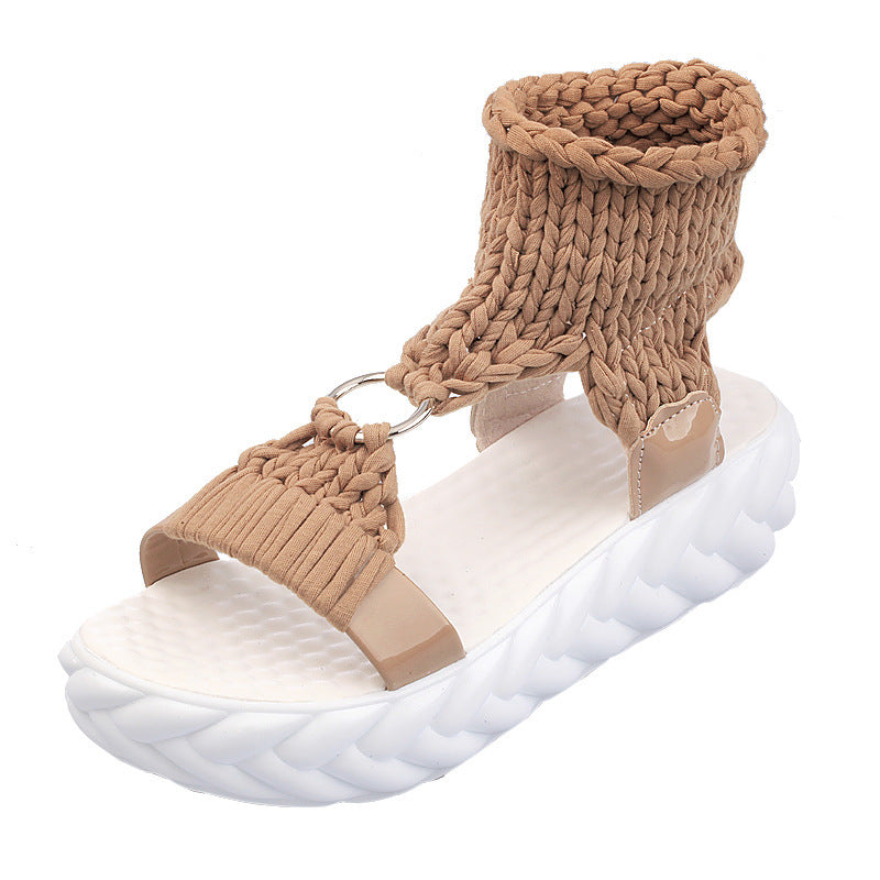 Dame mode afslappede sandaler med innovativ ankelrem og skridsikker sål Stilla