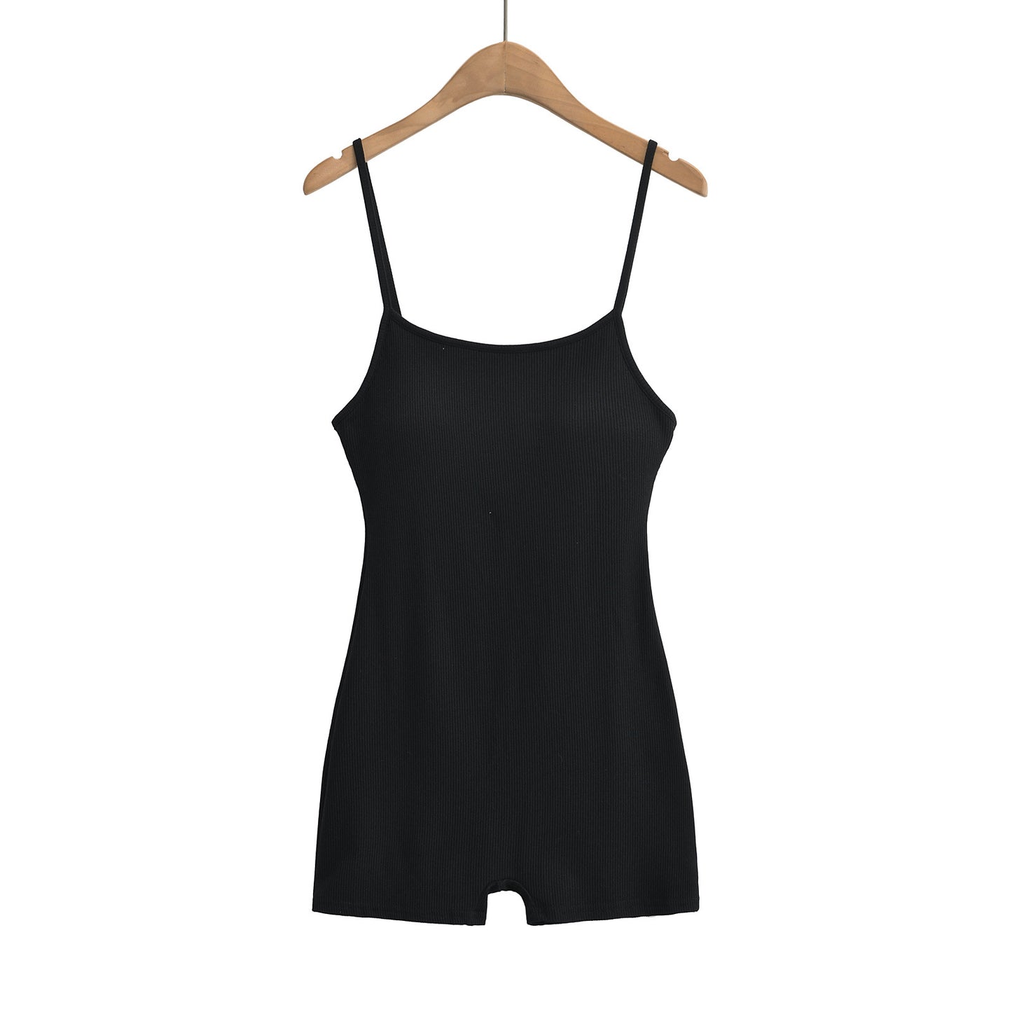 Dame ærmeløs jumpsuit med justerbare stropper og elastisk materiale Stilla