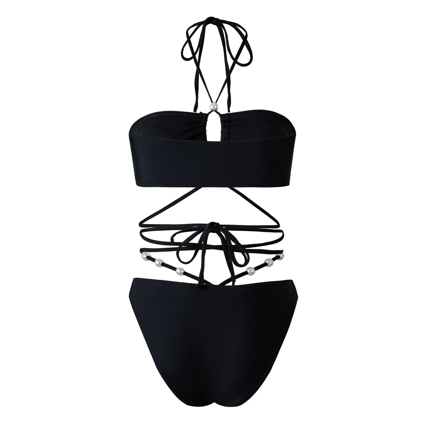 Dame Bikini Sæt med elegant Overkjole Stilla
