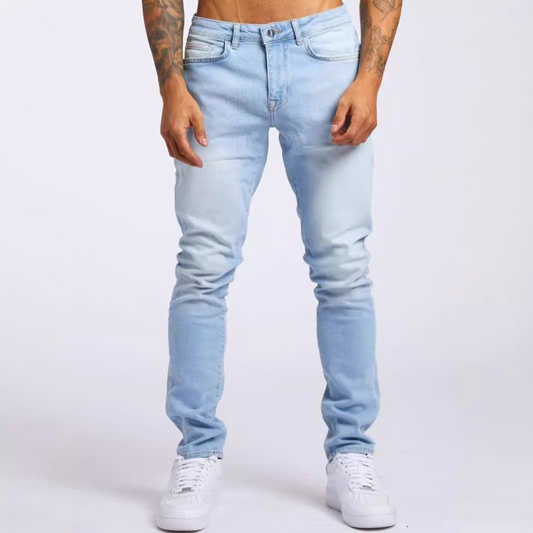 Herrer Slim Fit Jeans i moderne og kropsnær design Stilla