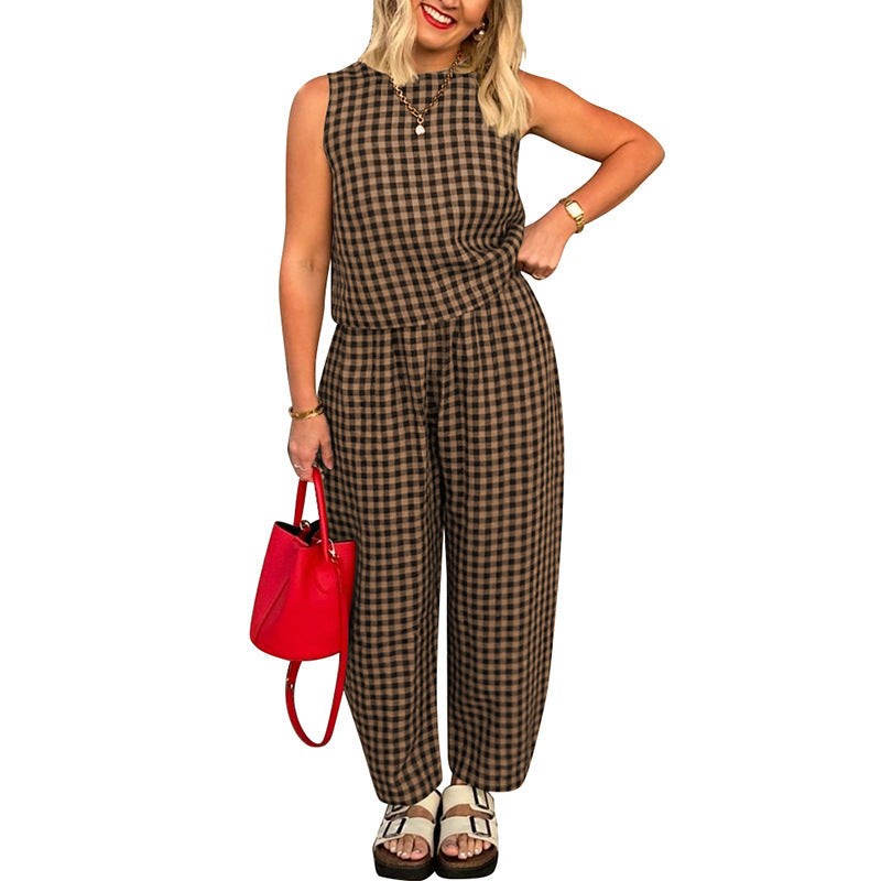 Dame Ternet Jumpsuit med vidde snit Stilla