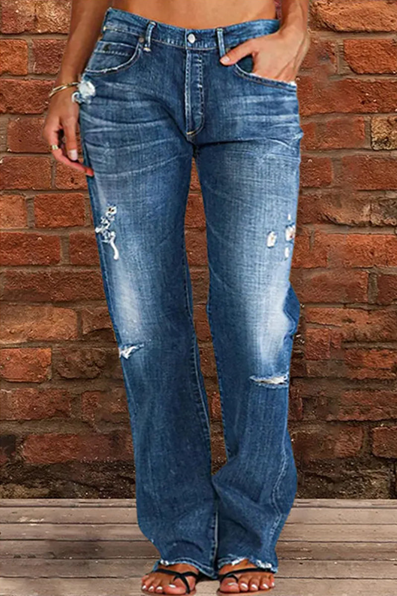 Stilla | Ultra 90'erne Straight Legged Jeans