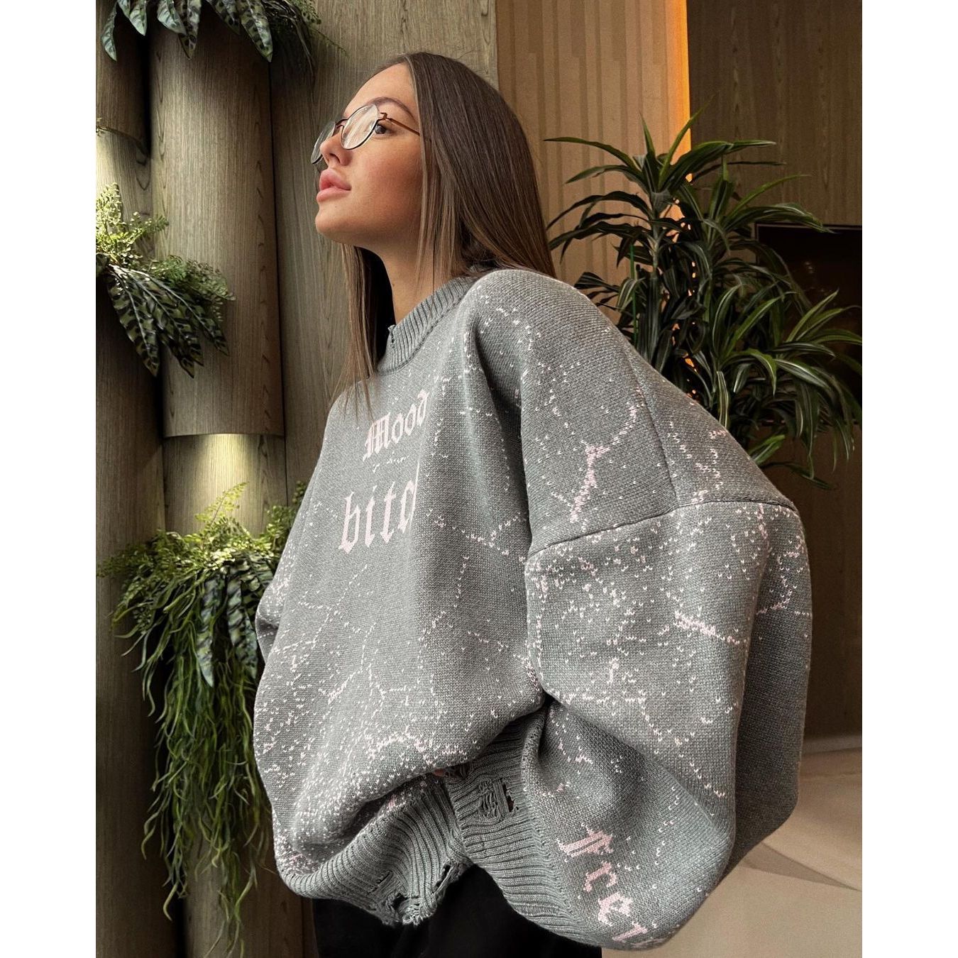 Stilla | Streetwear Strikket Pullover Sweater