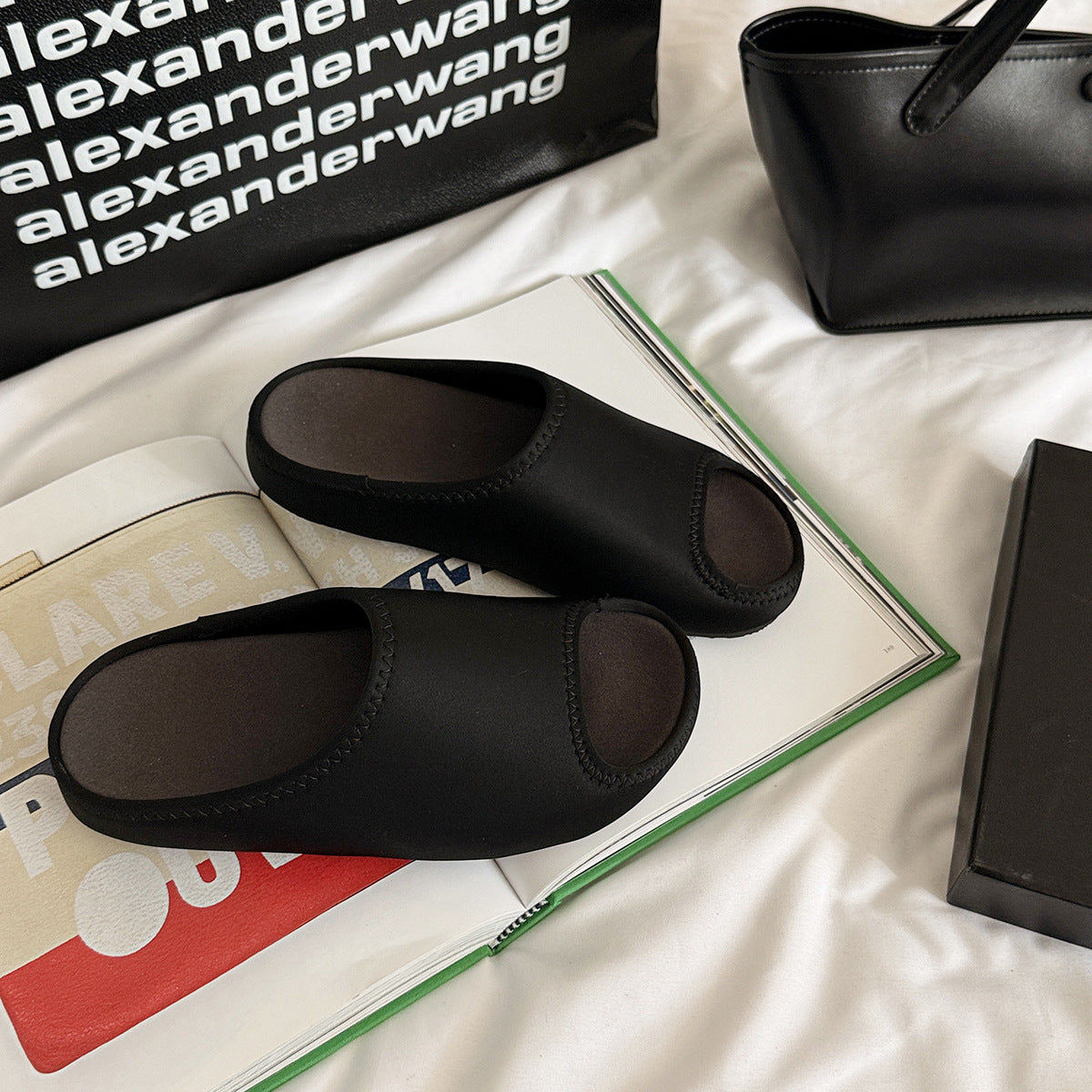 Femme Open-Toe Komfort Slide Hjemmesko Stilla