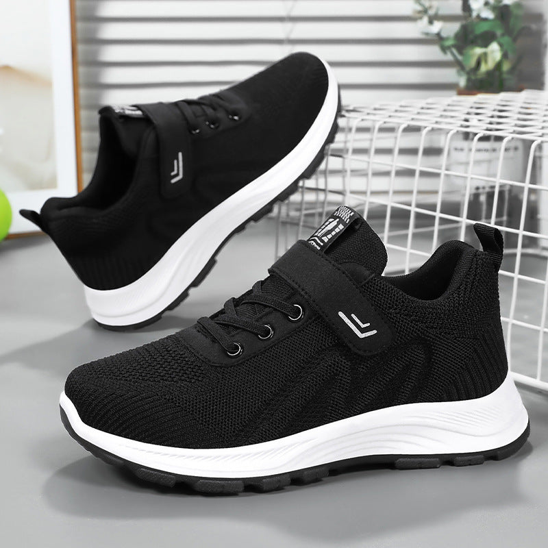 Femme Letvægts Velcro Sport Sneakers med Åndbart Mesh Design Stilla