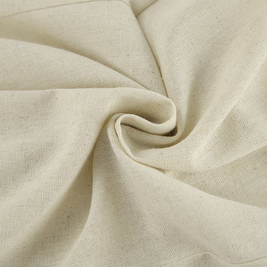 Dame crop-top og vidde bukser med knapdetaljer Stilla