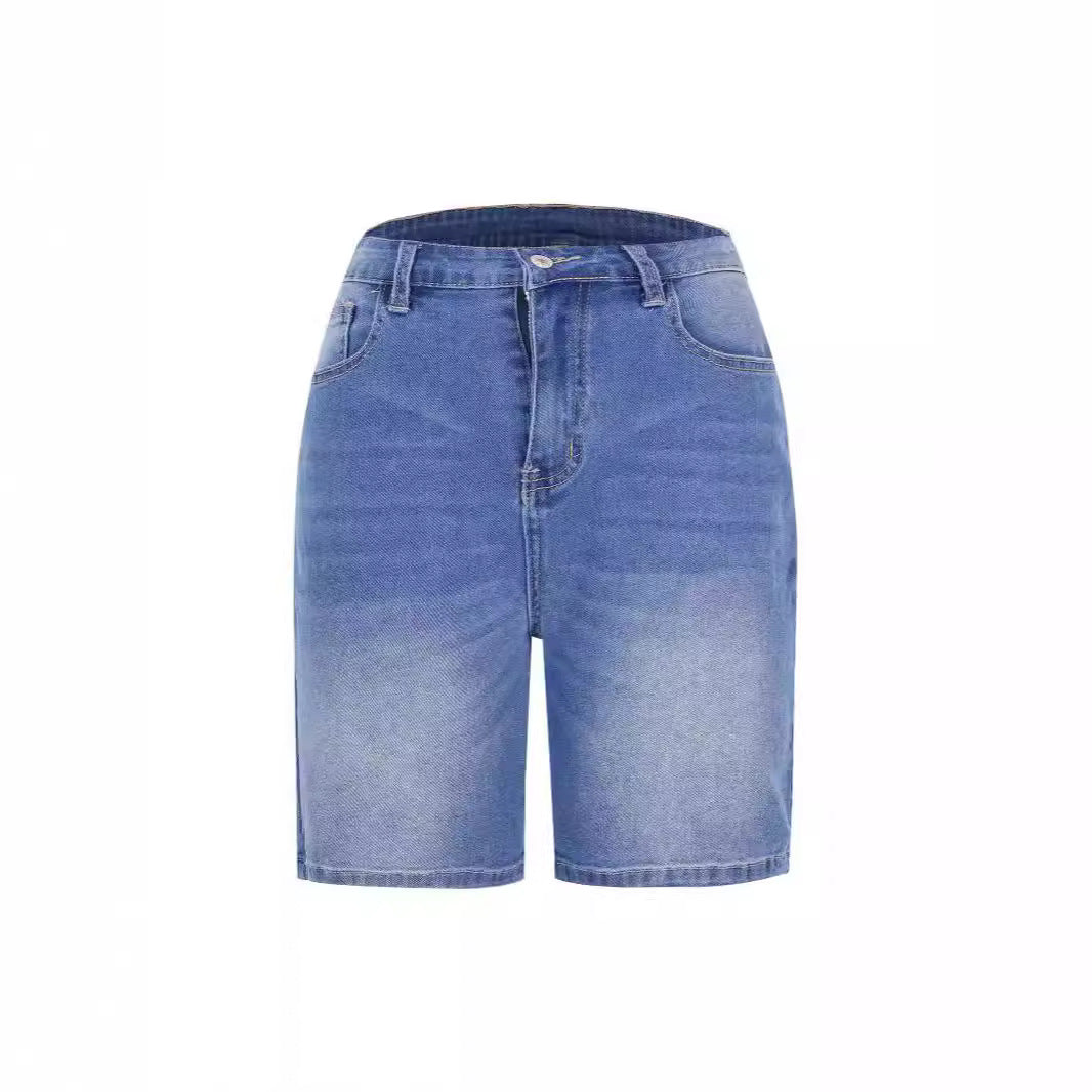 Dame denim-bukser med afslappet pasform og praktiske lommer Stilla