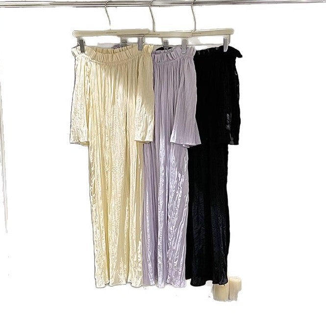 Dame løst skåret jumpsuit med elastisk bånd Stilla