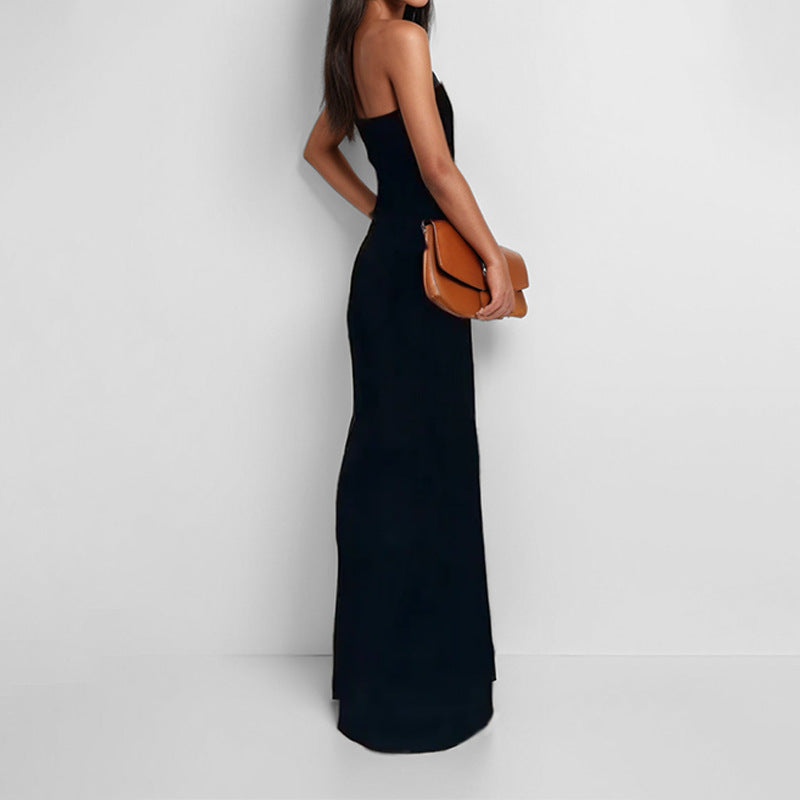 Dame Strapless Jumpsuit med strømlinet design og praktiske lommer Stilla