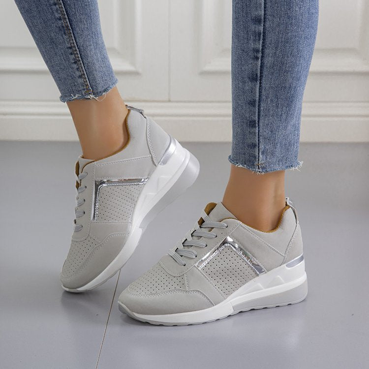 Damer Sporty High-Top Sneakers med åndbart overmateriale og dæmpende sål Stilla