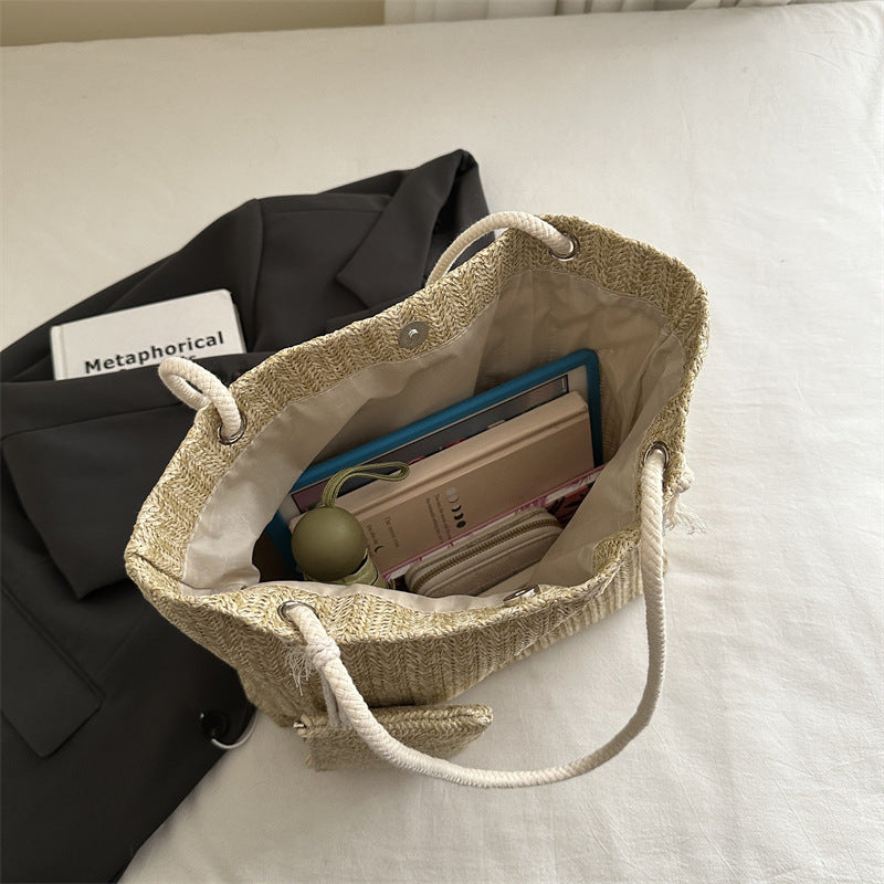 Femme Vævet Tote Bag Stilla