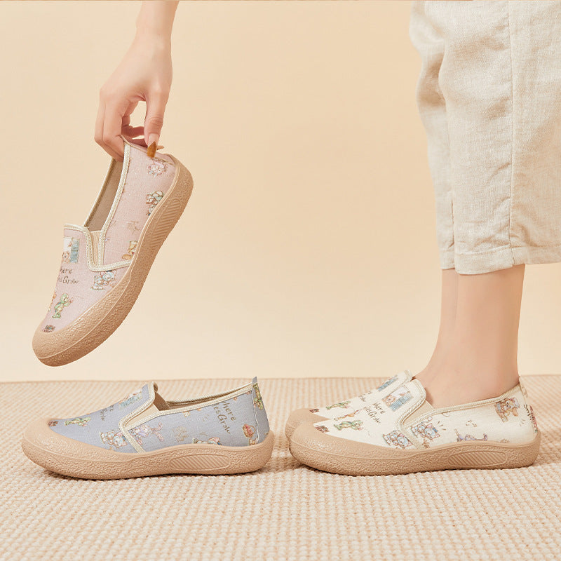 Dame Komfortable Slip-On Hjemmesko med legende Design Stilla