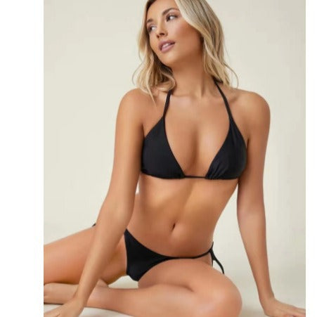 Femme Triangle String Bikini Sæt Stilla