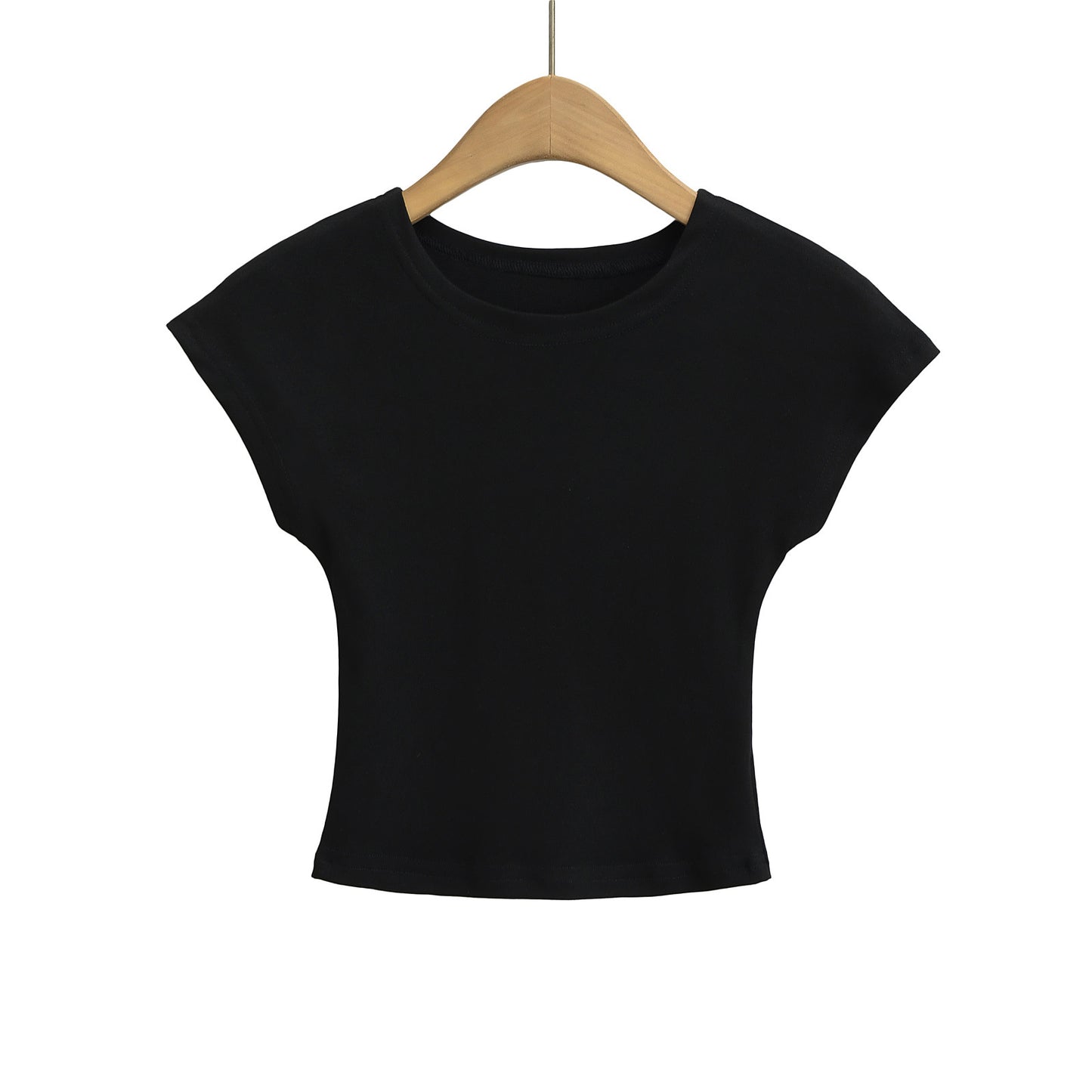 Dame afslappet oversized T-shirt med korte ærmer og rund halsudskæring Stilla