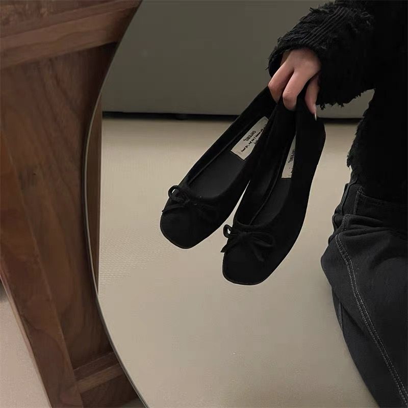 Dame Wildschindsko Bue Detalje Ballet Flats Stilla