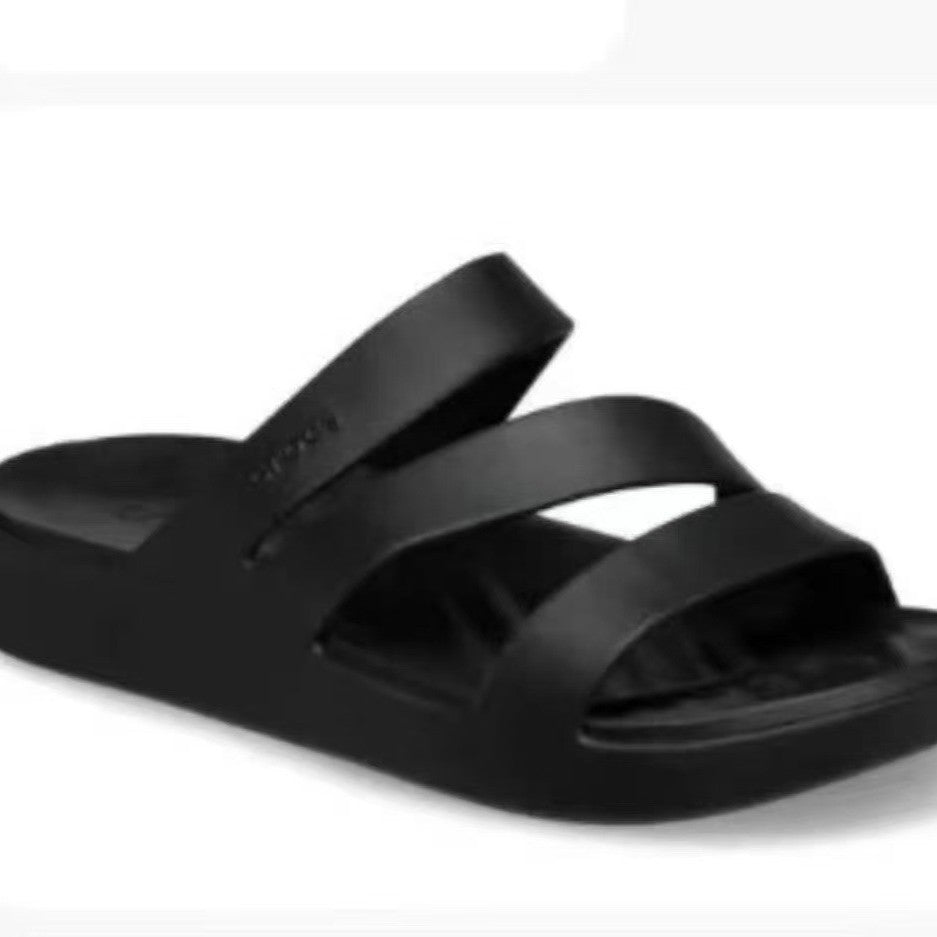 Dame Komfortable Tåsplit-sandaler med anatomisk fodseng og skridsikker sål Stilla