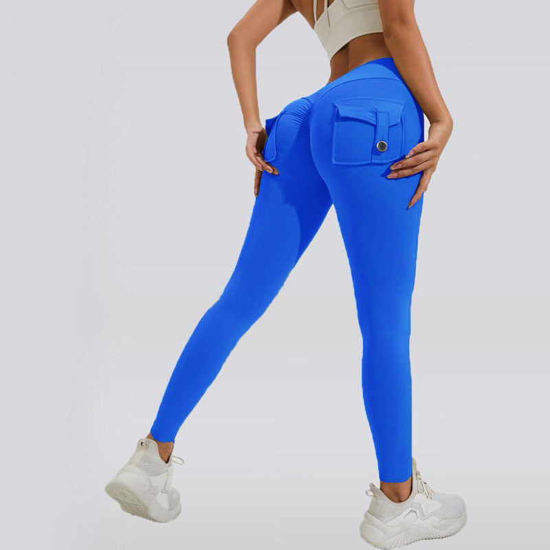 Damer Sporty Leggings med praktiske lommer Stilla