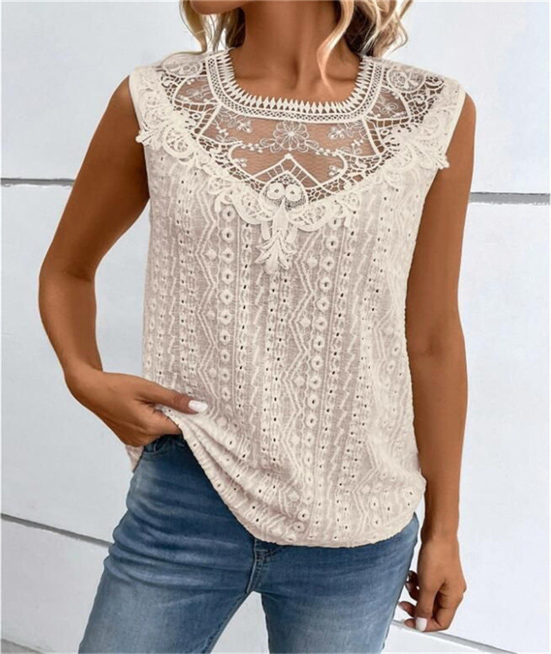 Dame Spids-Forbundet Boho Top Stilla
