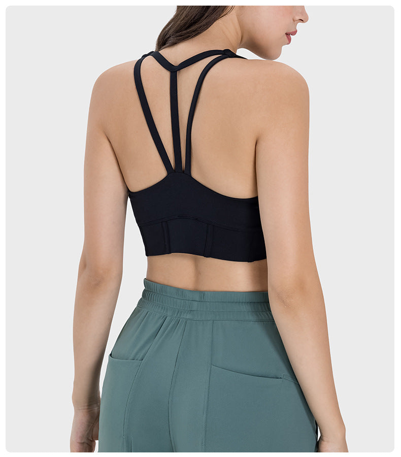 Stilla | Wicking Push up Sports Bra Høj Styrke, Stødabsorberende