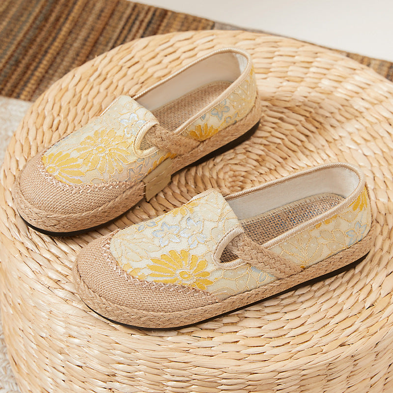 Dame Bekvemme og elegante Espadrillos med floralt mønster Stilla