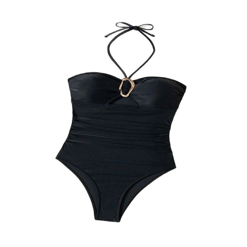 Dame Cut-Out Halter Neck Enstykke Badetøj Stilla