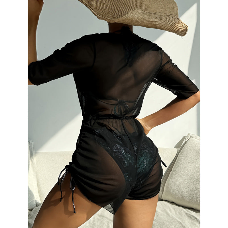 Femme Gennemsigtig Cover-Up Jumpsuit Stilla