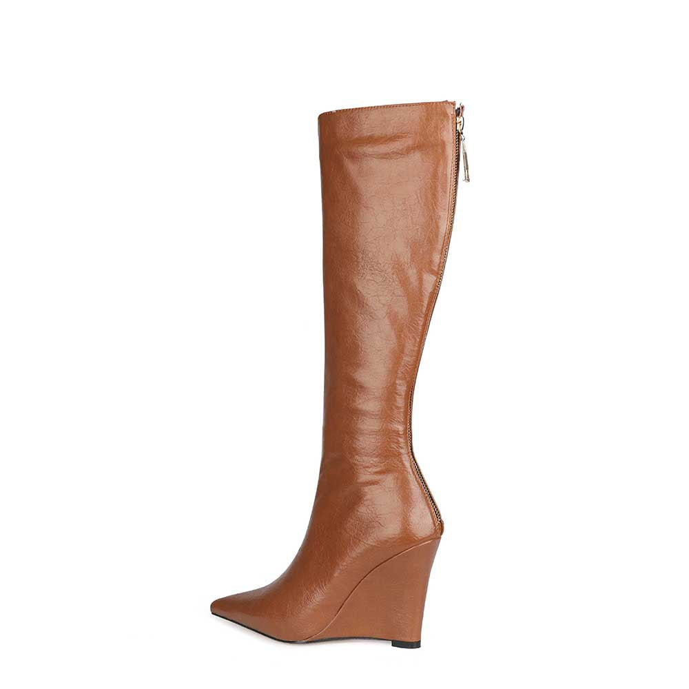 Femme High-Wedge Over-the-Knee Støvler Stilla