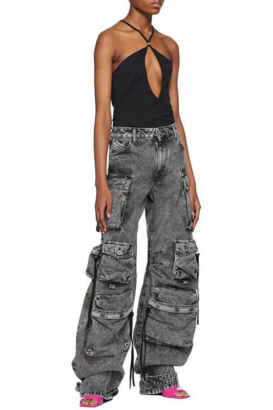 Stilla | Street Style Smoky Cargo Bukser