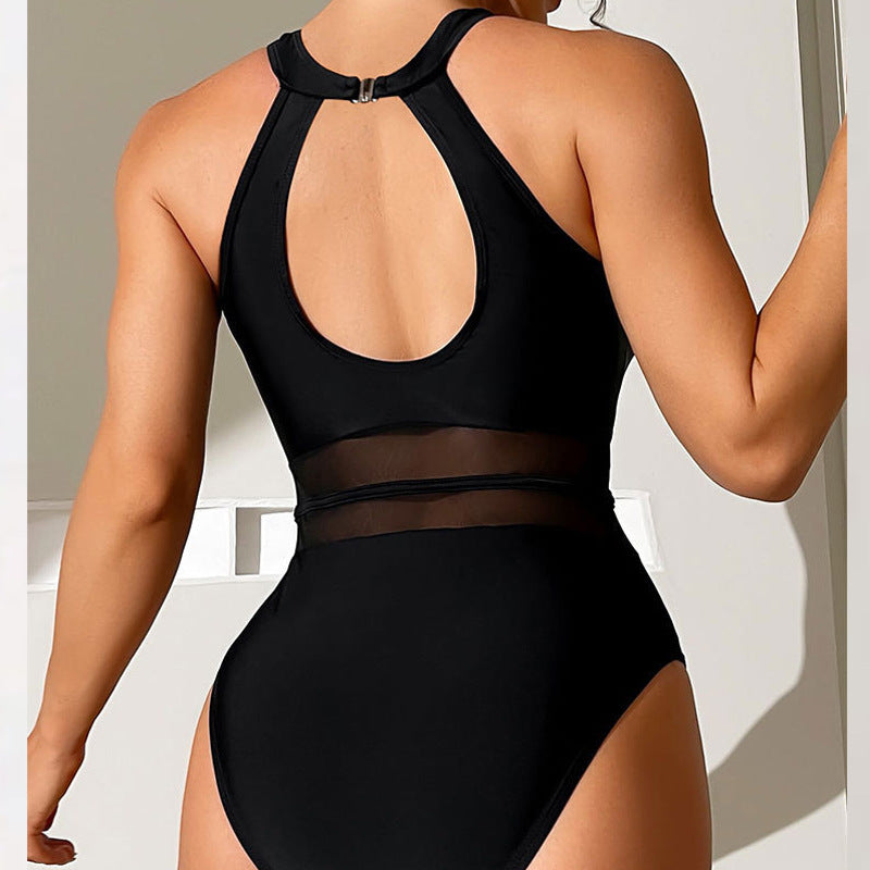 Dame Elegant Jumpsuit med Vikkel-Design Stilla