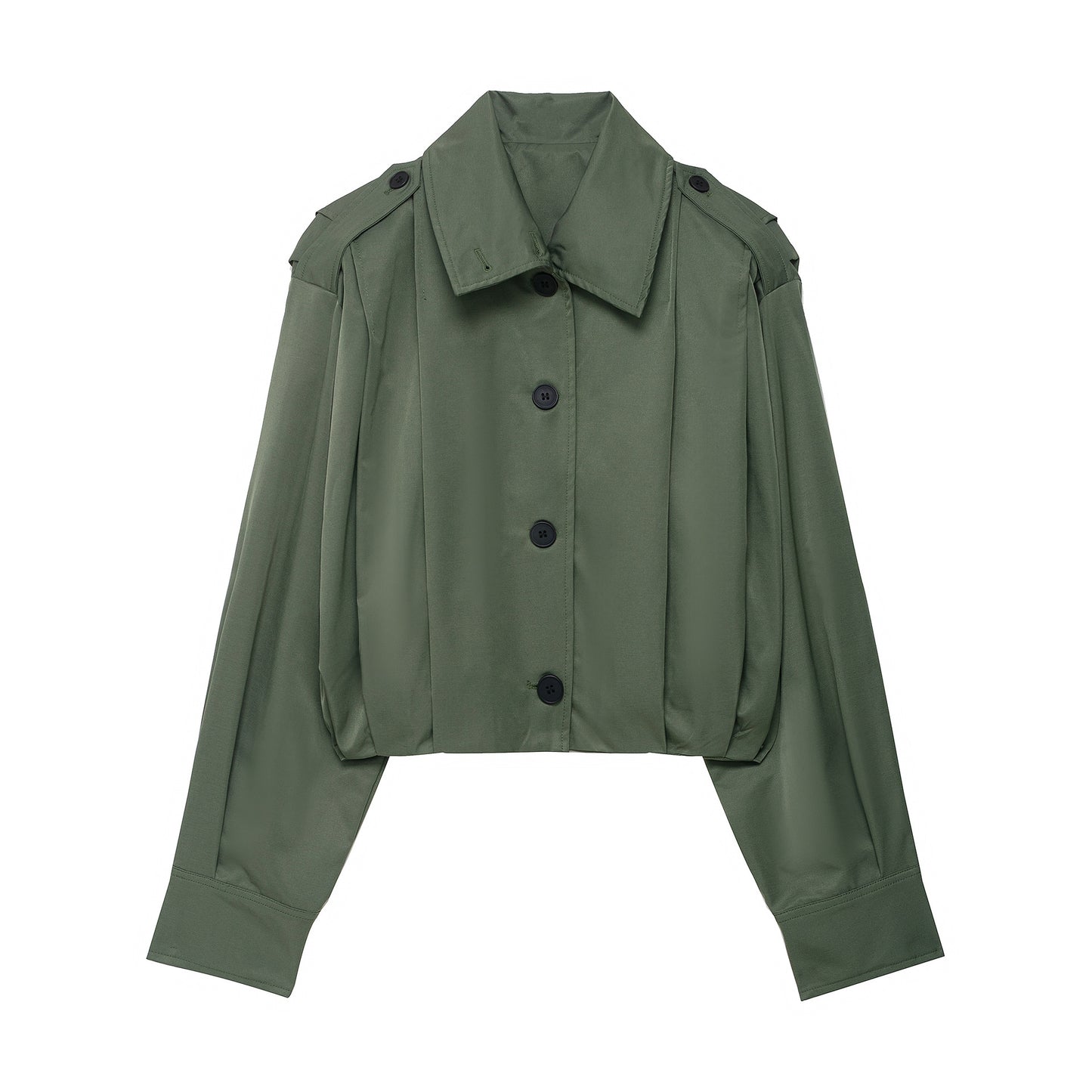 Dame afslappet cropped jakke Stilla