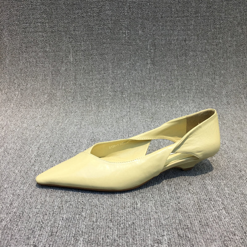 Dame Elegante Ballerinaer med raffinerede Cut-Outs Stilla