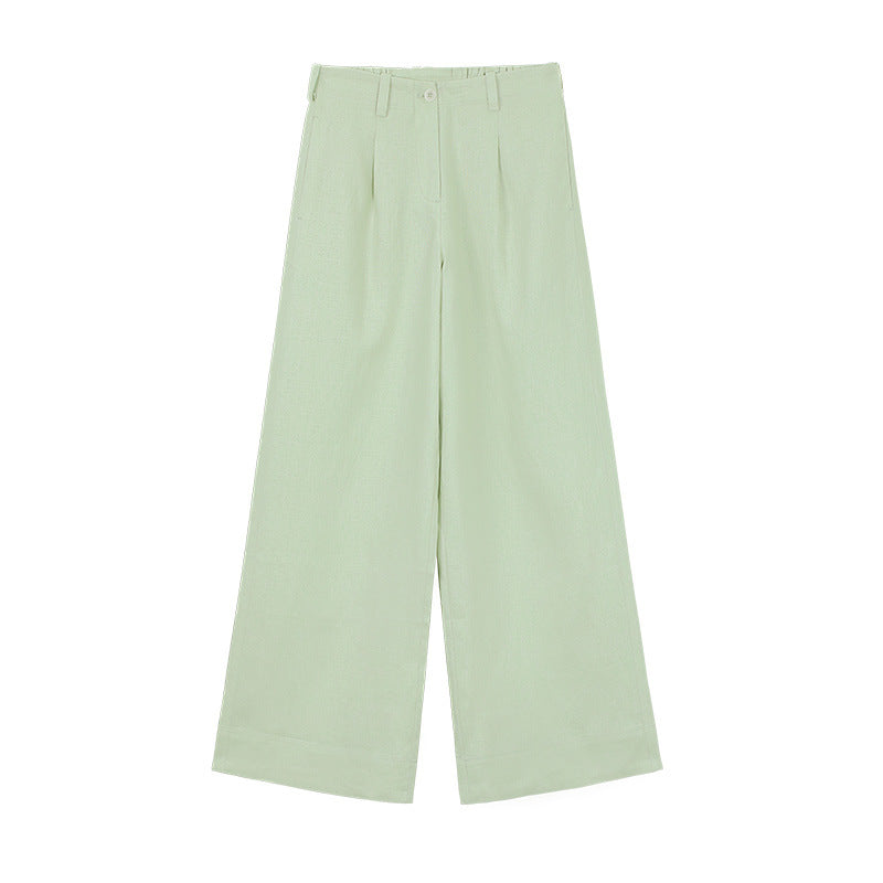 Dame brede Dress Pants i elegant stil Stilla