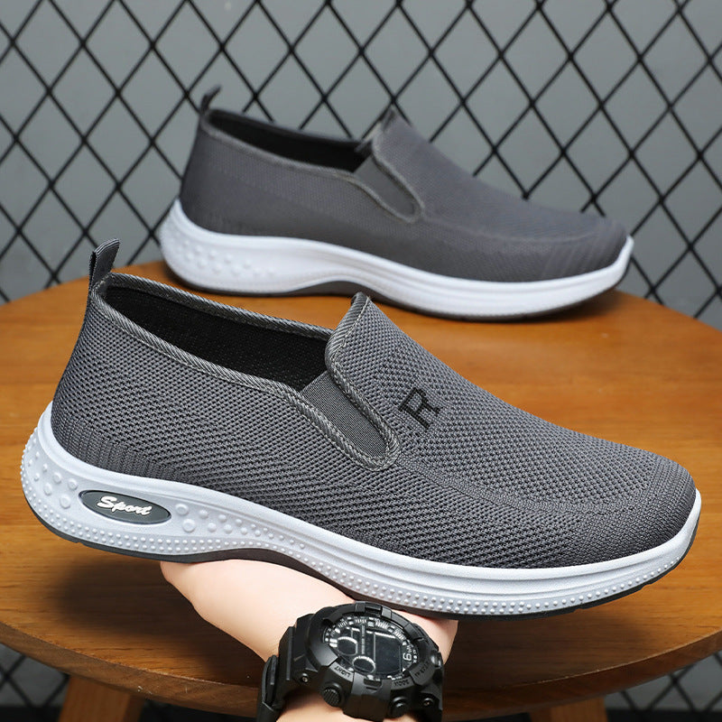 Dame Åndbare Slip-On Sportssko med fleksibelt netdesign og komfortabel sål Stilla