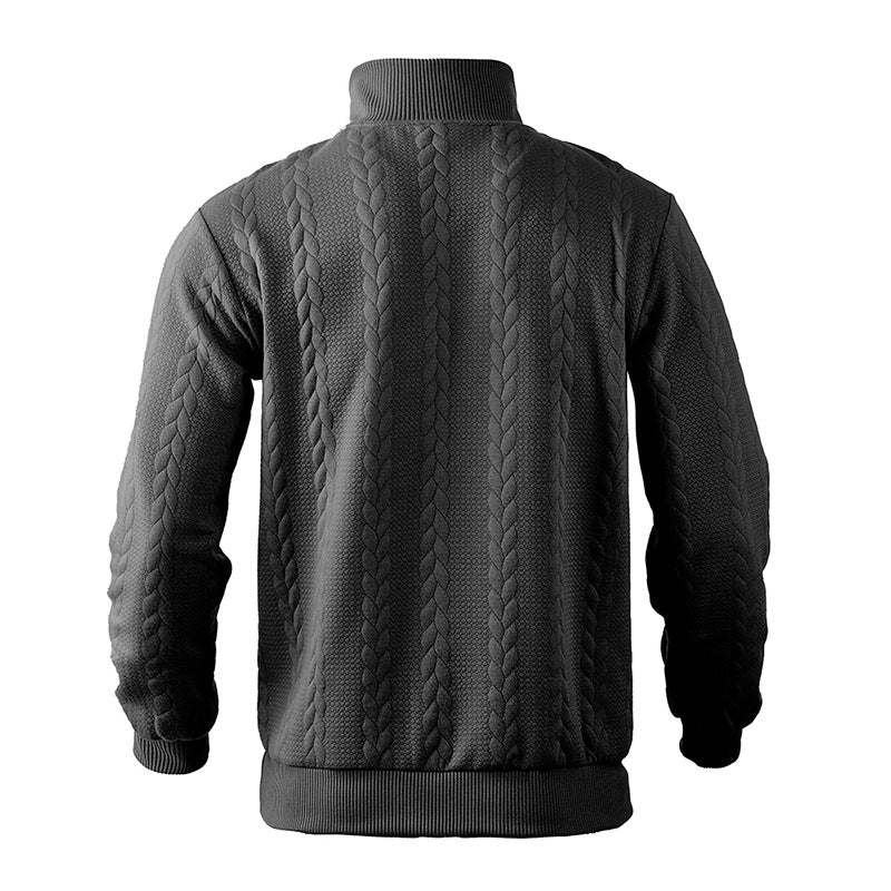 Stilla | Pullover med Kvart Lynlås Stilfuld Komfort til Enhver Lejlighed