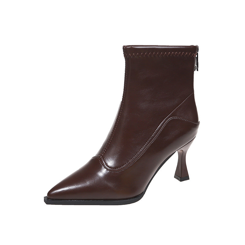 Dame elegante spidse støvletter Stilla