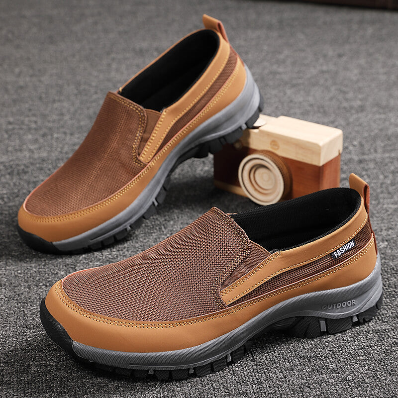 Herrer Slip-On Outdoor Sneakers med forbedret traction Stilla