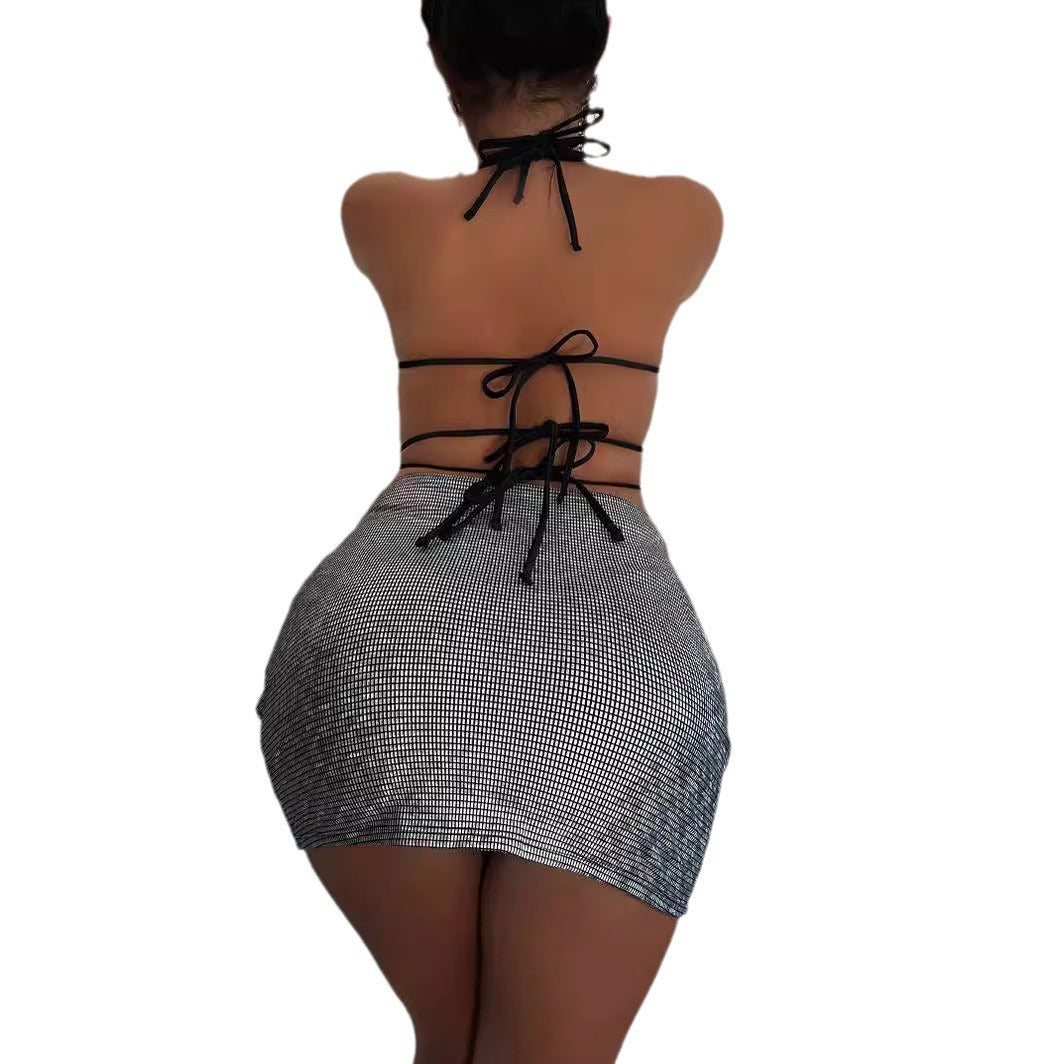 Dame Cut-Out Minikjole Stilla