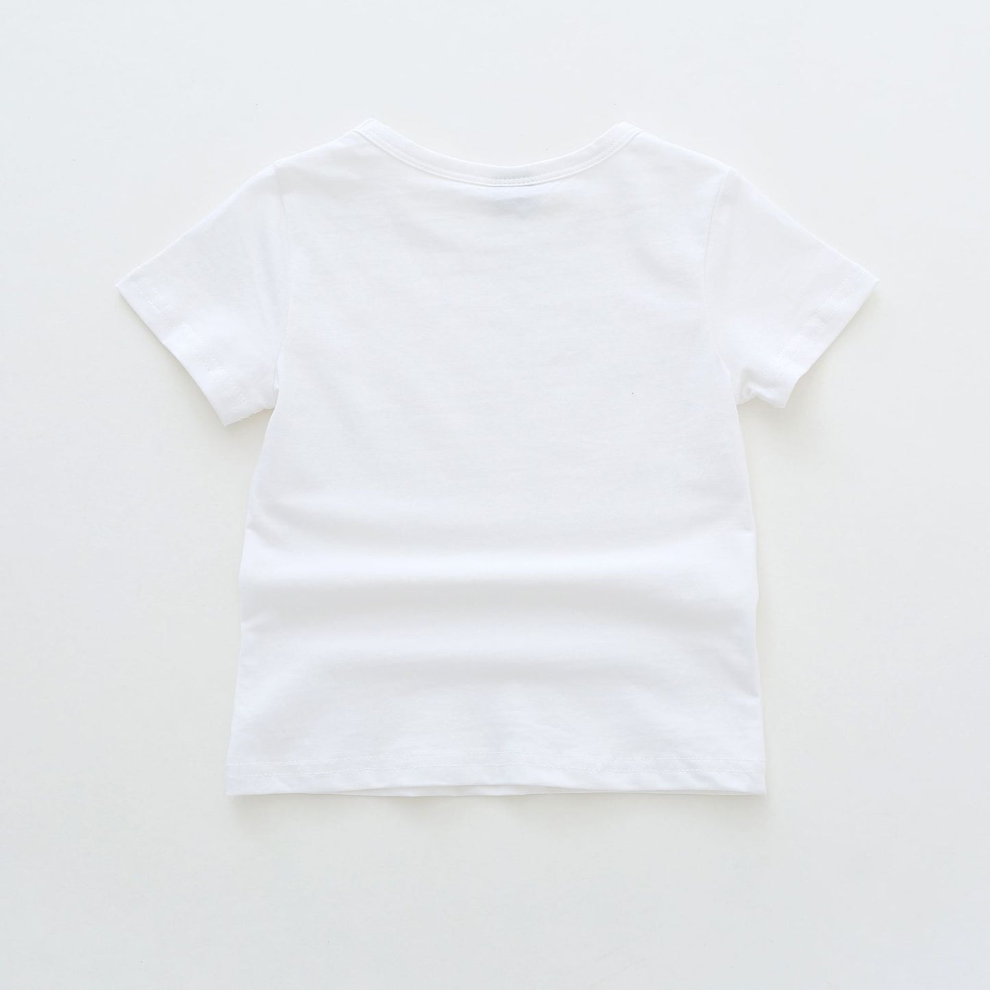 Børns Kortærmet Basic Rundhalset T-Shirt Stilla