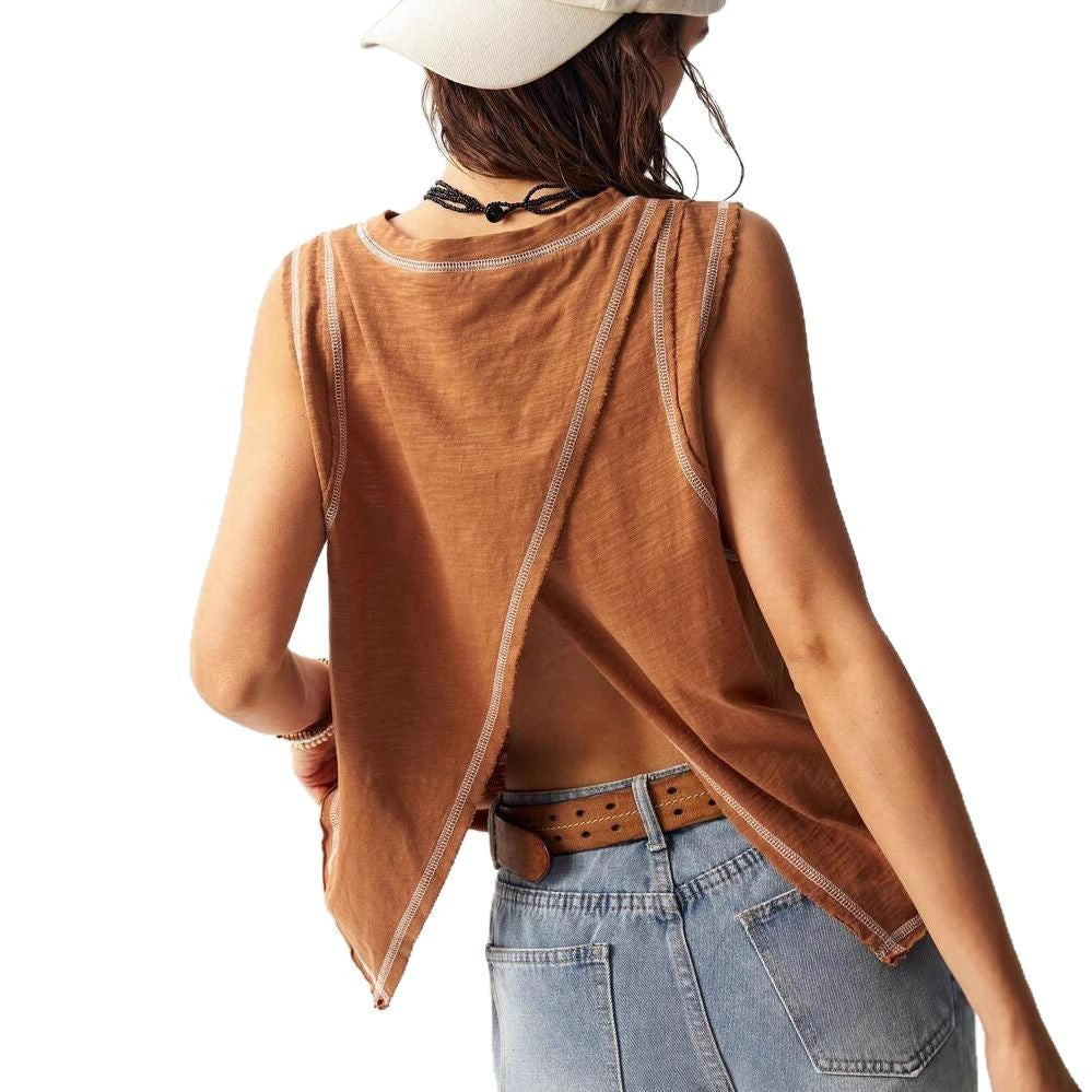 Dame afslappet oversized T-shirt Stilla