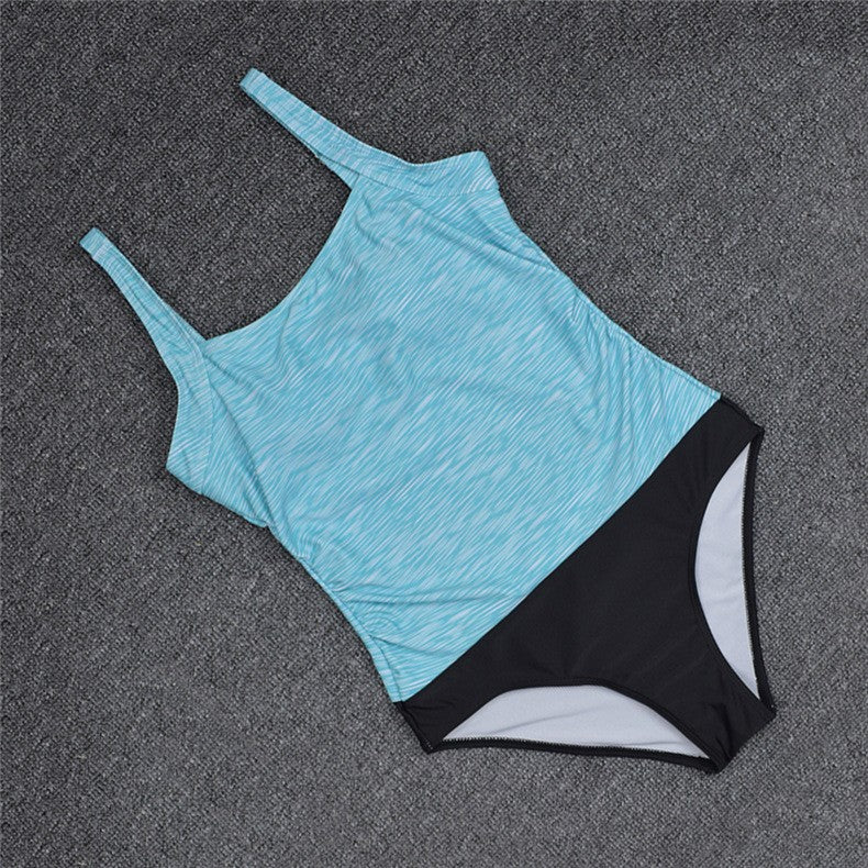 Femme svømme tankini sæt med justerbare stropper og højskåret bukser Stilla