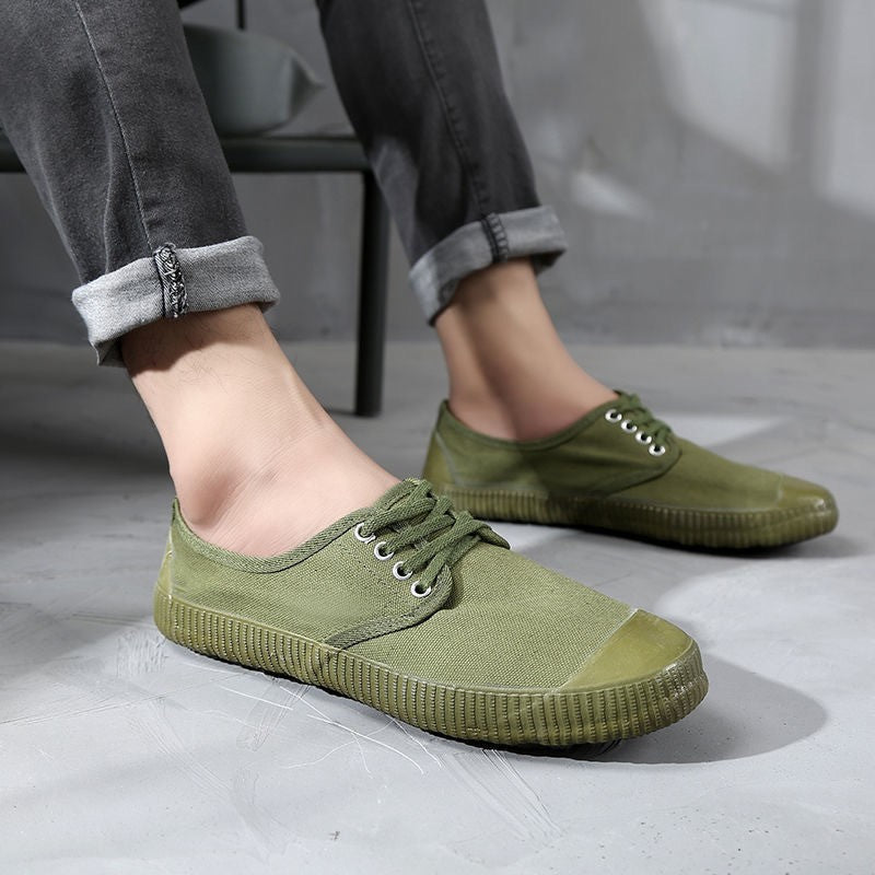Femme Casual Canvas Sneakers med slidstærk gummisål Stilla