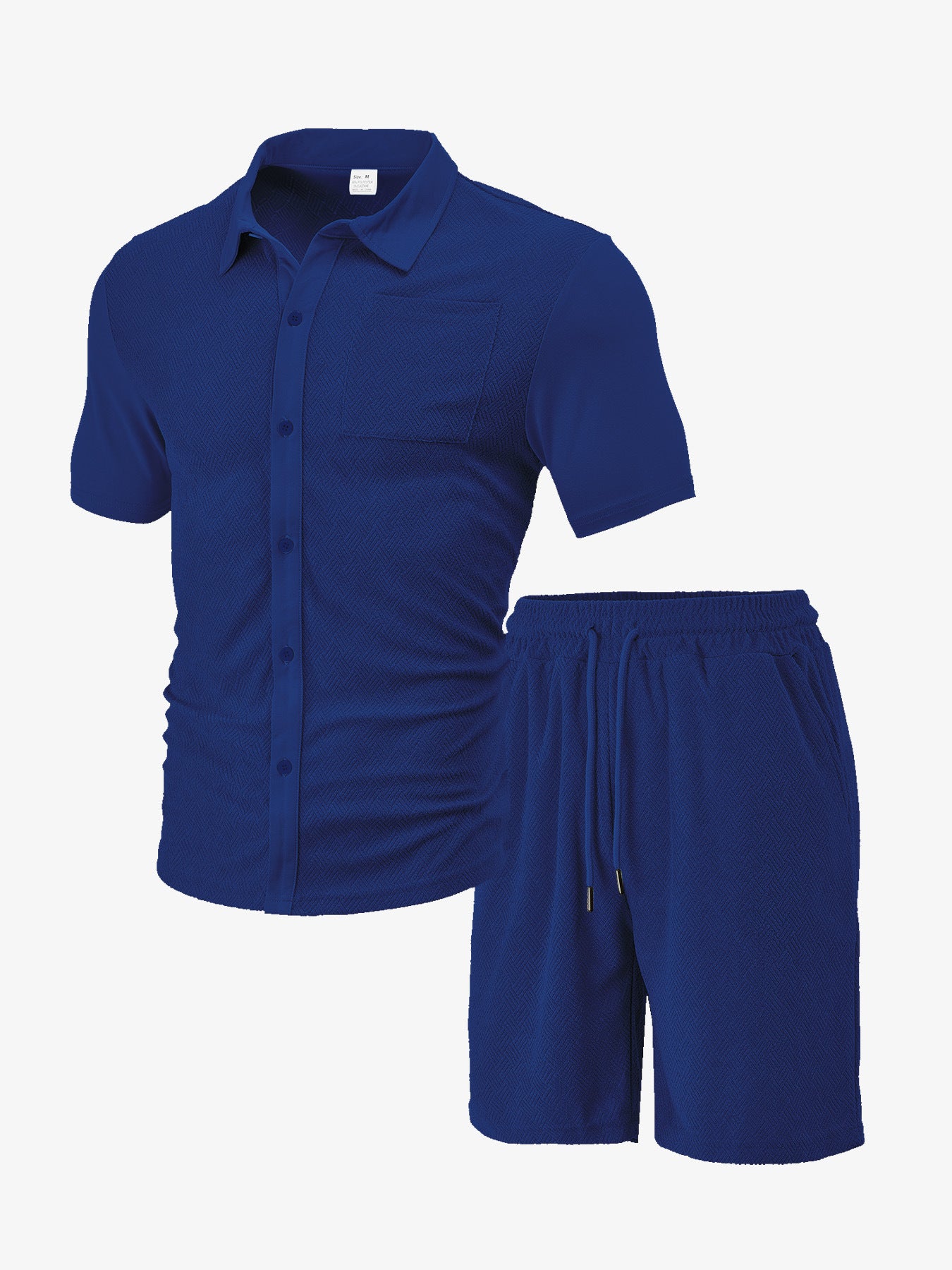 Herre fritidsoutfits med åndbart tekstur og praktiske lommer Stilla