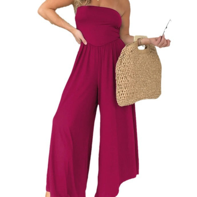 Kvinde Strapless Bred Ben Jumpsuit Stilla 1750322261